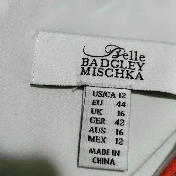 Belle badgley mischka dres - Picture 4 of 11